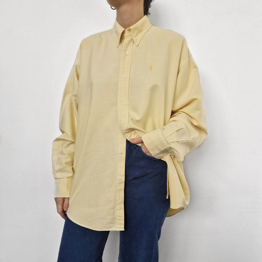 Ysl shop yellow shirt