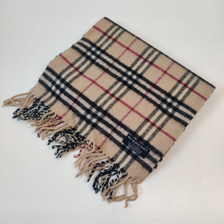 Wool Nova Check Scarf