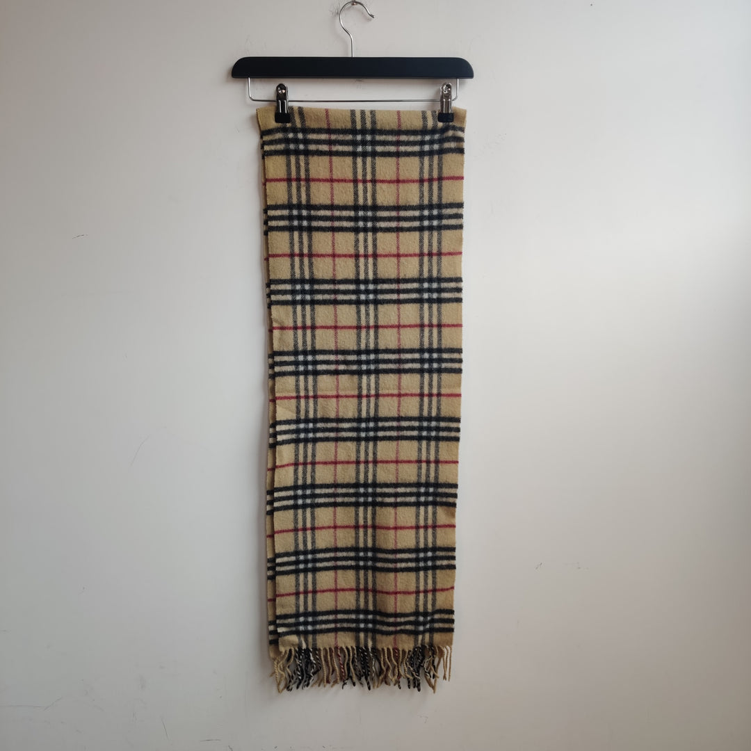 Wool Nova Check Scarf