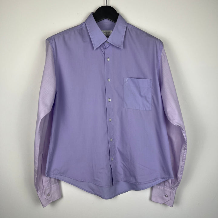 RE/WORK YSL Lilac Tonal Cotton Shirt - L [No.7]