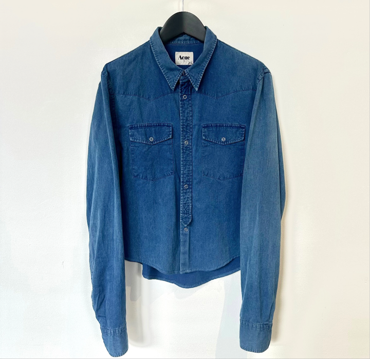 RE/WORK Acne denim deep indigo Cotton Shirt - S [No.2]