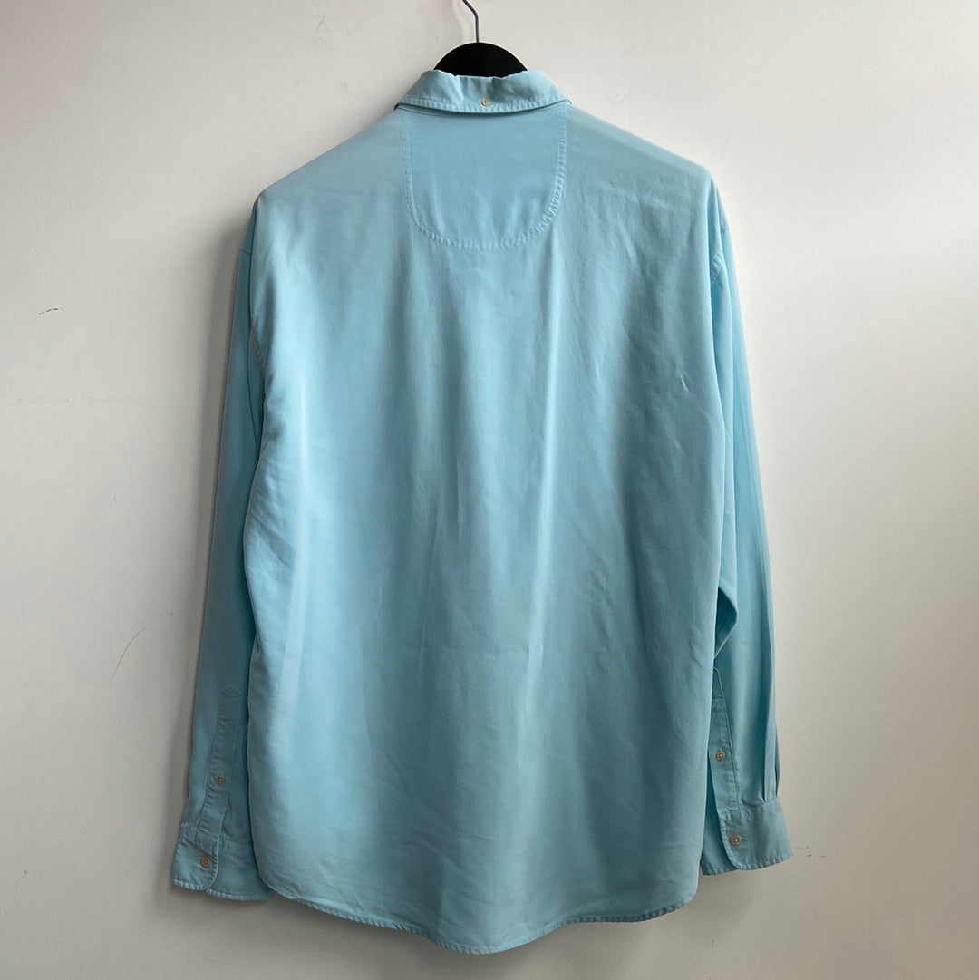 YSL Mint Green lightweight Cotton Shirt - L