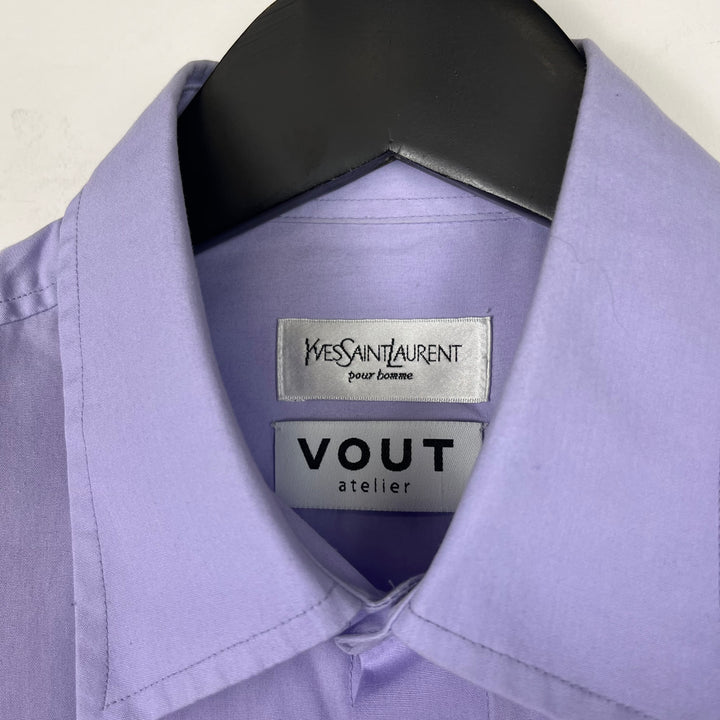 RE/WORK YSL Lilac Tonal Cotton Shirt - L [No.7]