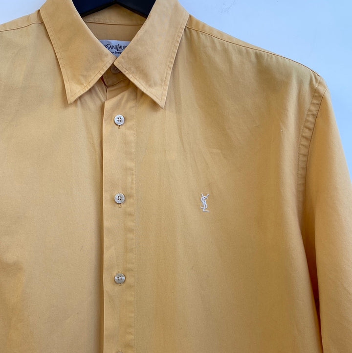 YSL Yellow 100% Cotton Shirt - M