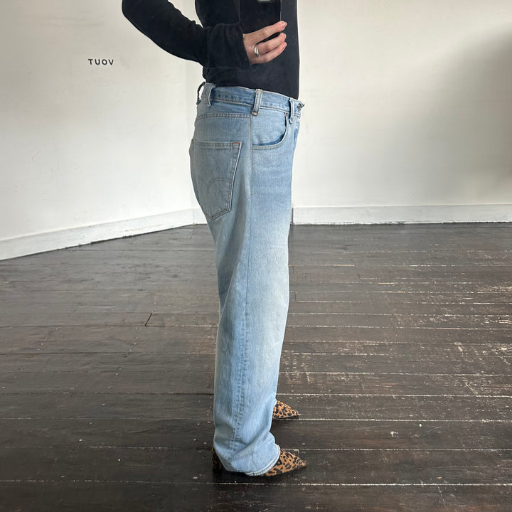 Alexa baggy atelier denim jeans pale wash - 34"