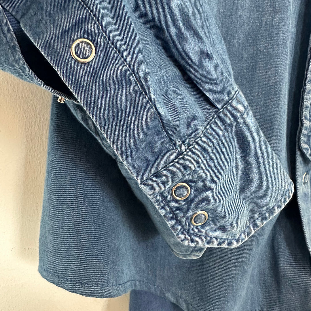 RE/WORK Acne denim deep indigo Cotton Shirt - S [No.2]