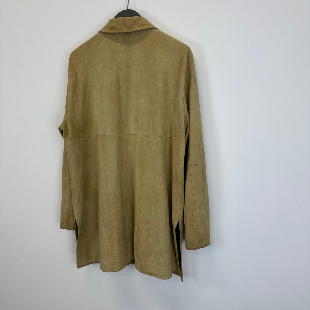 Jaeger Soft Suede Beige Shirt / Jacket - S