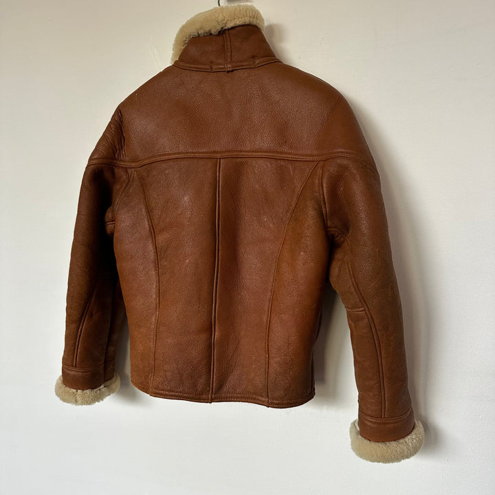 Real shearling Aviator jacket - UK6/8