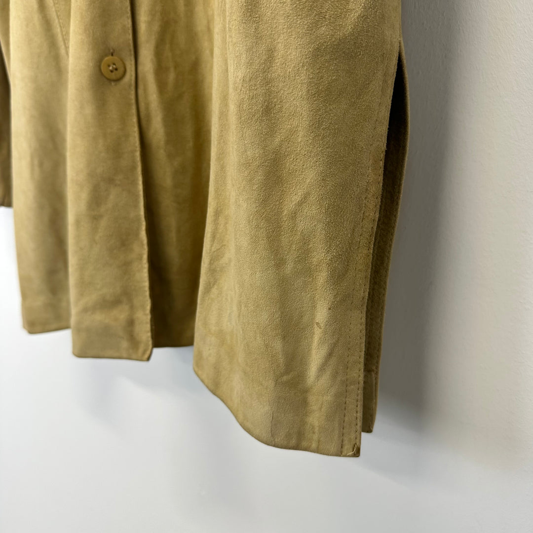 Jaeger Soft Suede Beige Shirt / Jacket - S