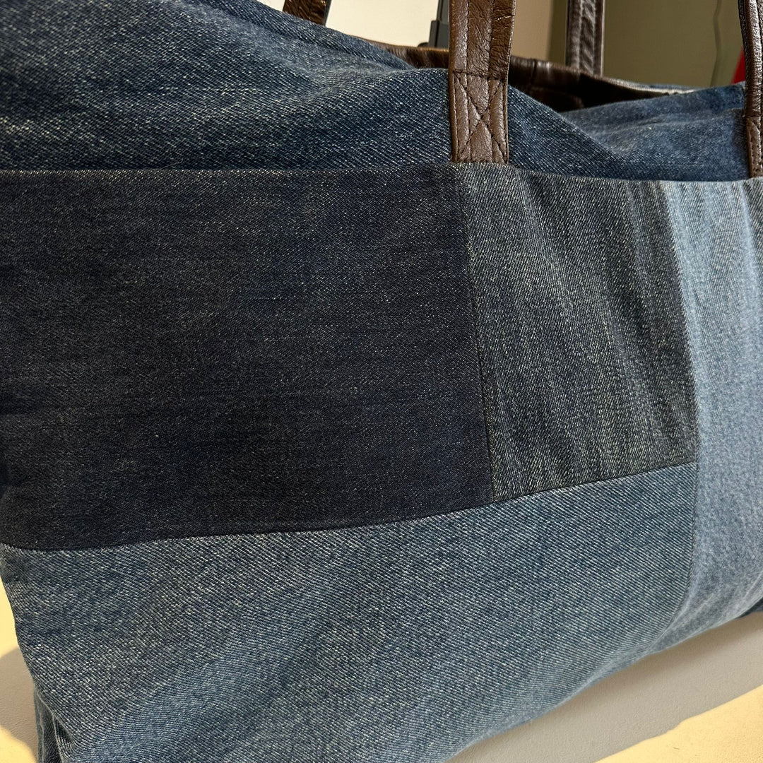 Vout Atelier Denim Tote Bag - One Size