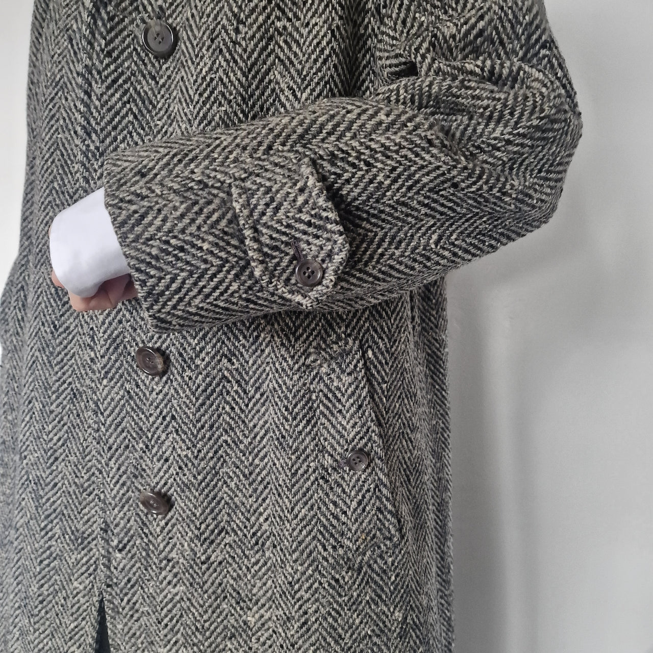 Burberry tweed coat online